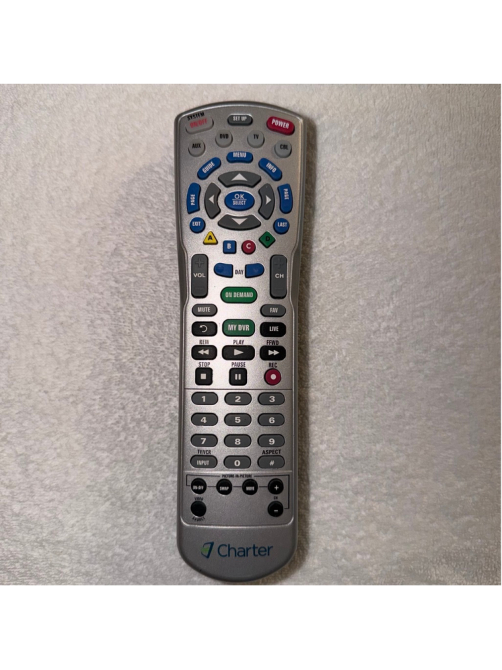 NWOB Charter Spectrum Digital Cable TV Universal Remote Control Tested/Works